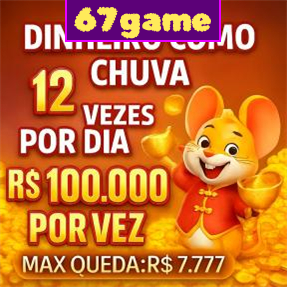 67game Ganhe R$ 100,00 Gratis